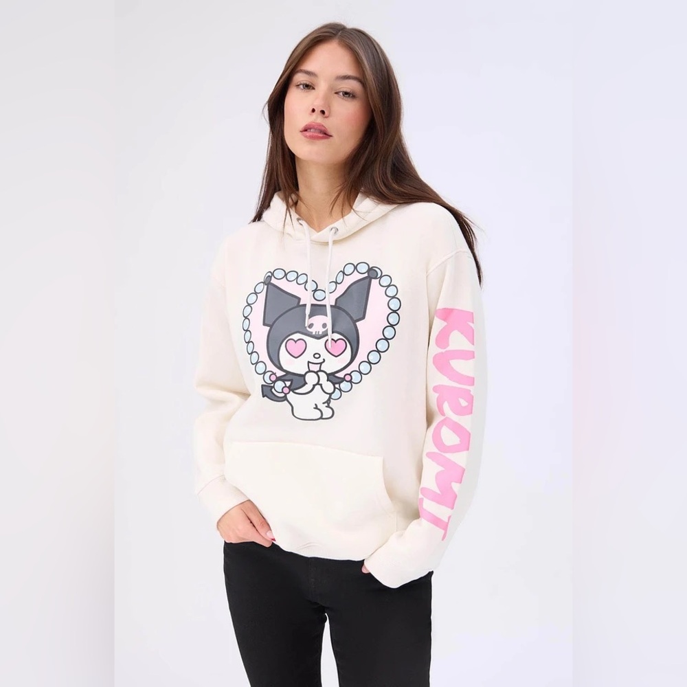 Cream Hoodie for Women